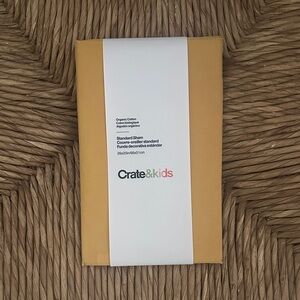 BRAND NEW Crate & Kids Dark Yellow Standard Sham